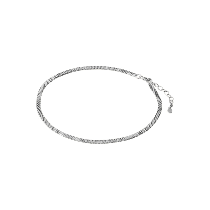 Nora ankelkæde i sterlingsølv 23–26 cm fra Pernille Corydon – minimalistisk og justerbar.